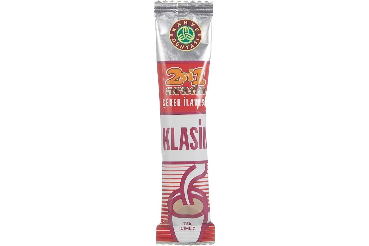 Kahve Dünyası 2'Si 1 Arada Klasik Hazır Kahve 12gr 40'lı Paket