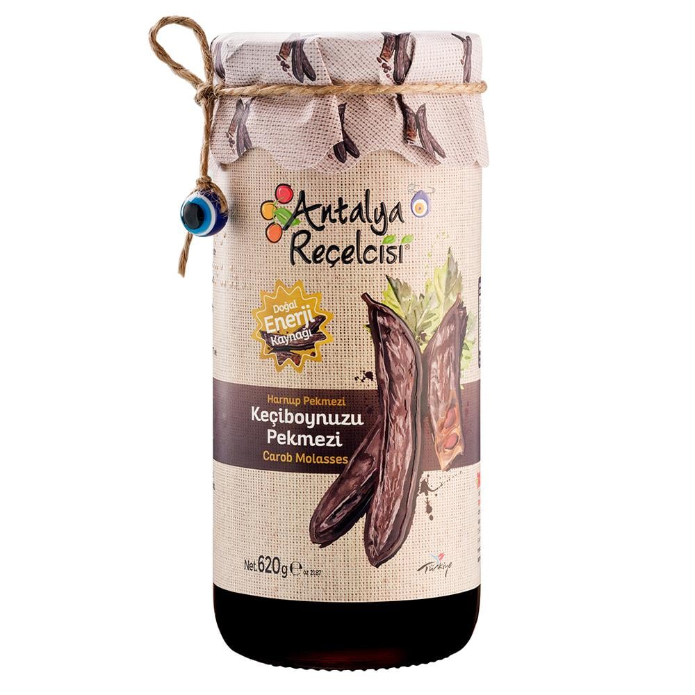 Antalya Reçelcisi Keçiboynuzu (Harnup) Pekmezi 620gr