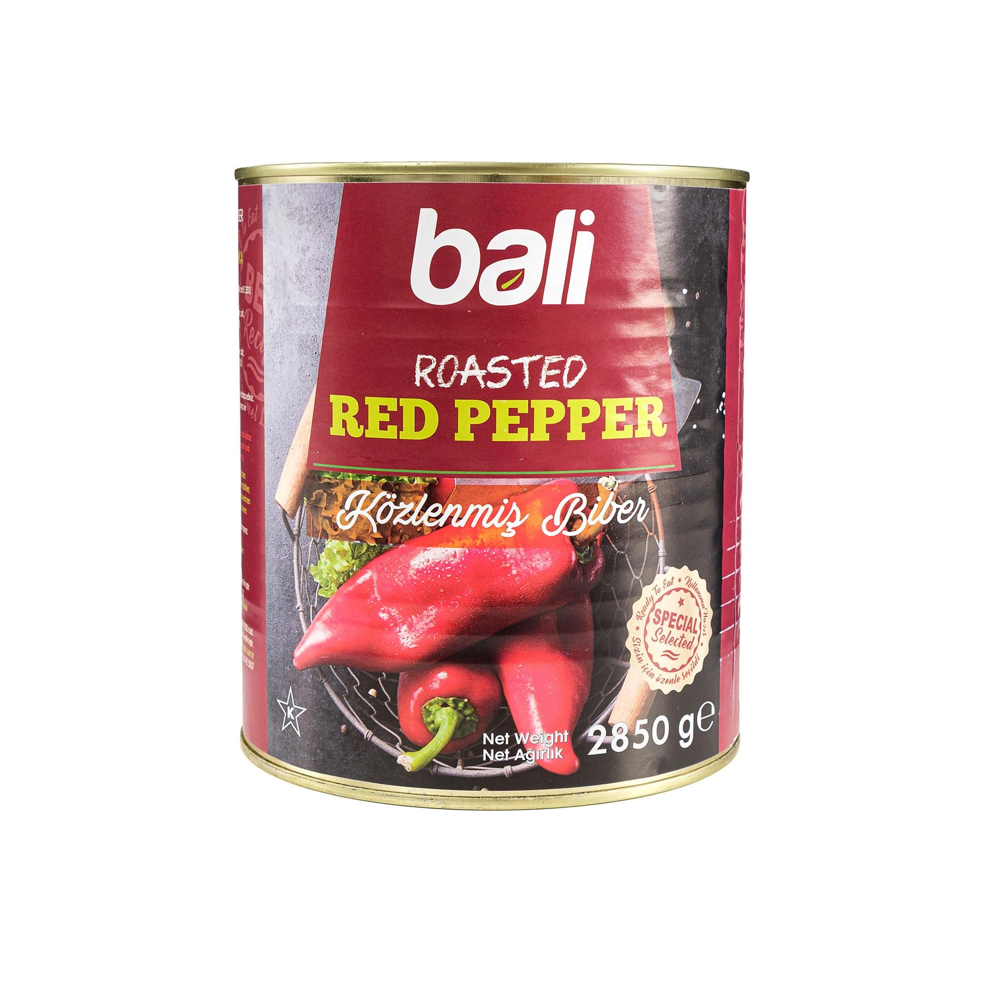 Bali Közlenmiş Kırmızı Kapya Biber 2850 gr