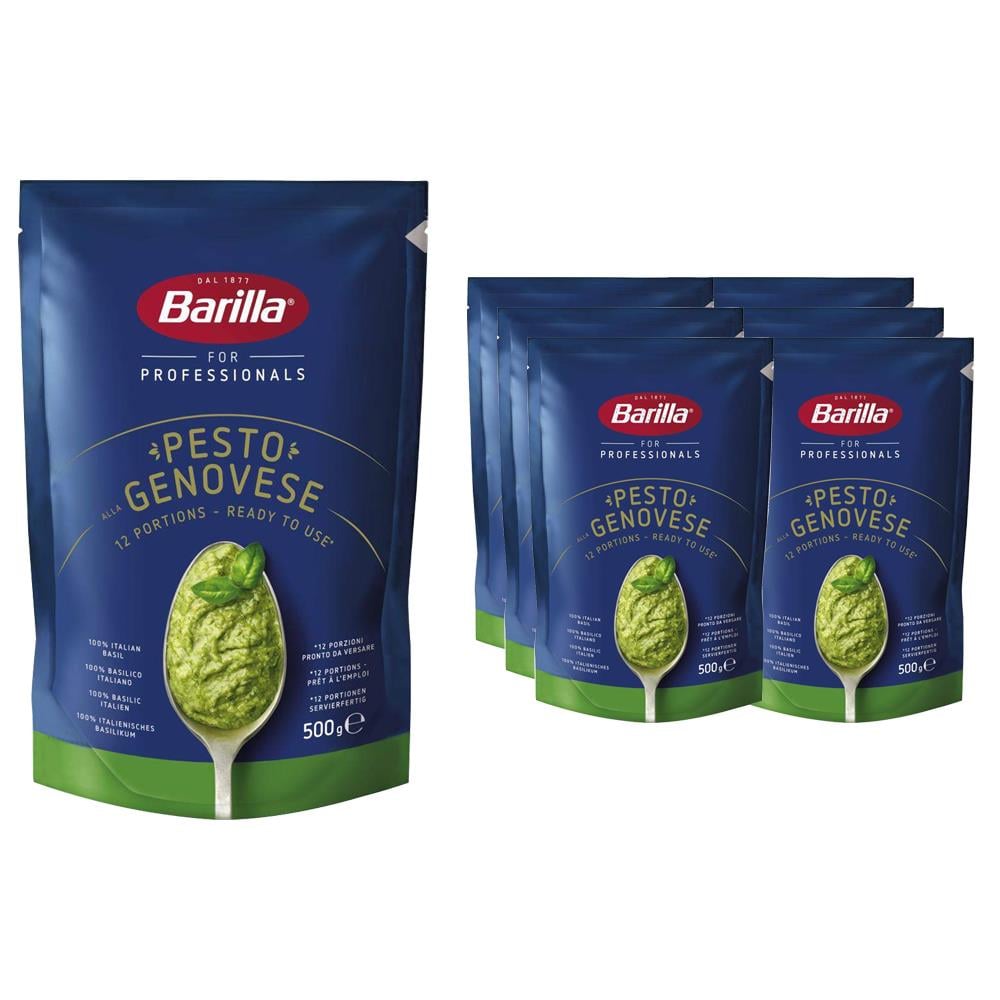 Barilla Pesto Genovese Makarna Sosu 500g x 6 Adet