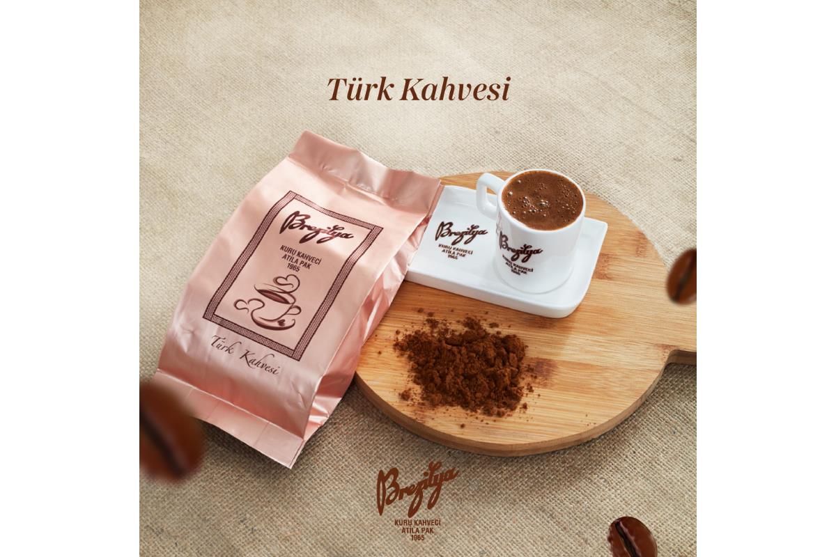 Brezilya Kuru Kahveci Atila Pak Türk Kahvesi 100 gr x 20 Adet