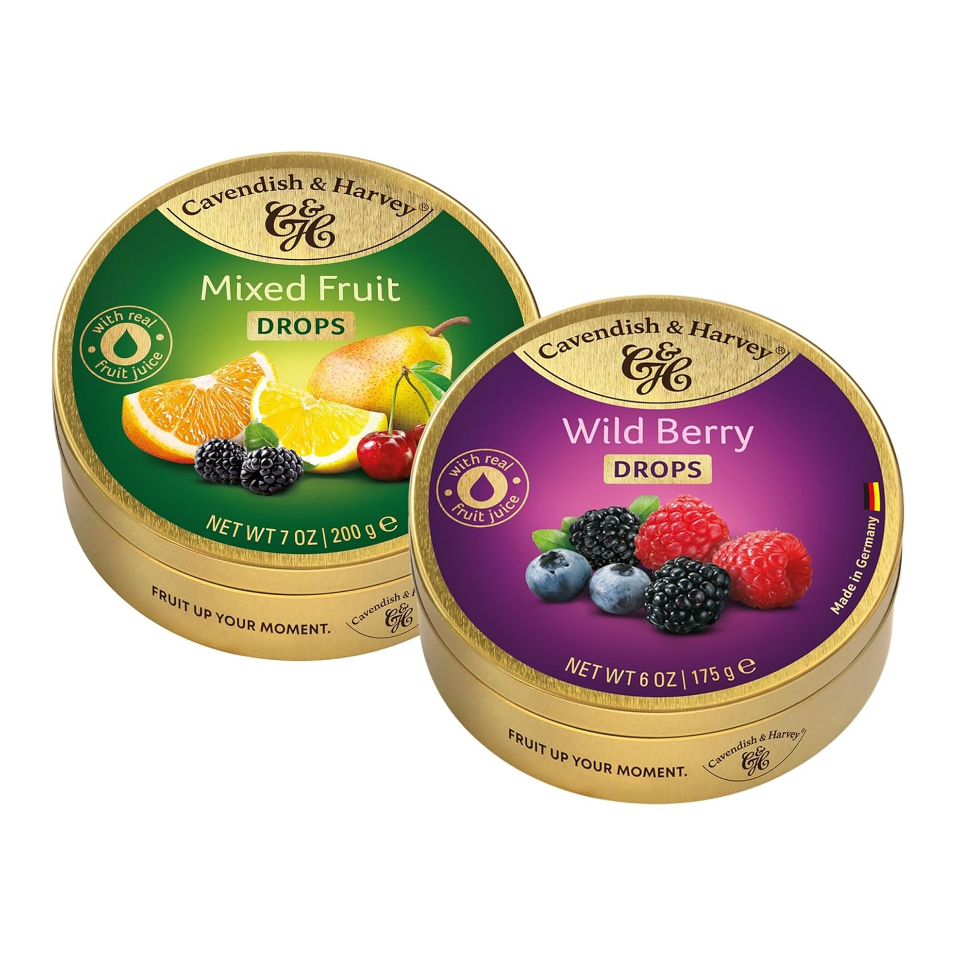 Cavendish & Harvey Mixed Fruit (200 g) & Wild Berry (175 g) Şekerleme İkilisi