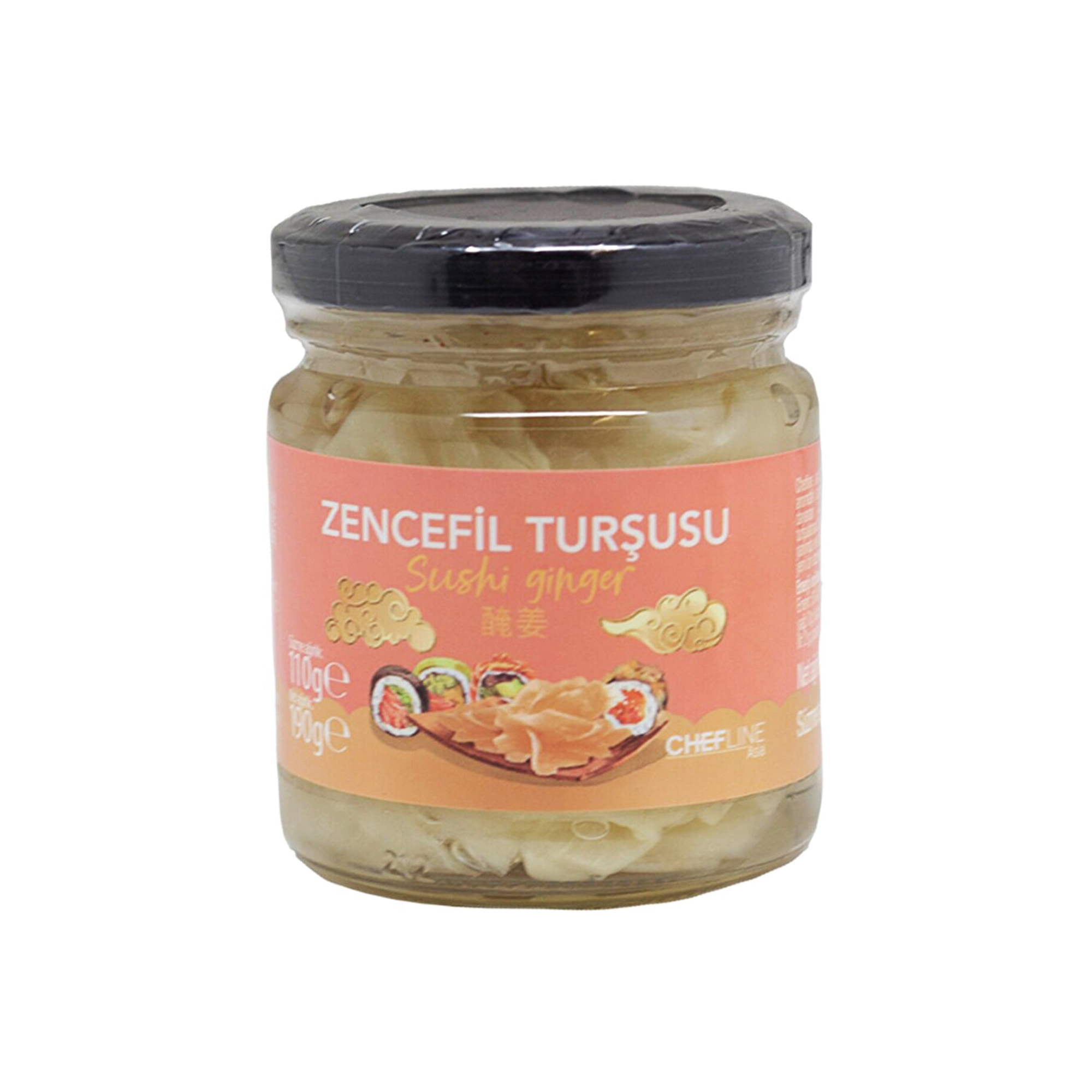Chefline Asia Beyaz Zencefil Turşusu 190 g