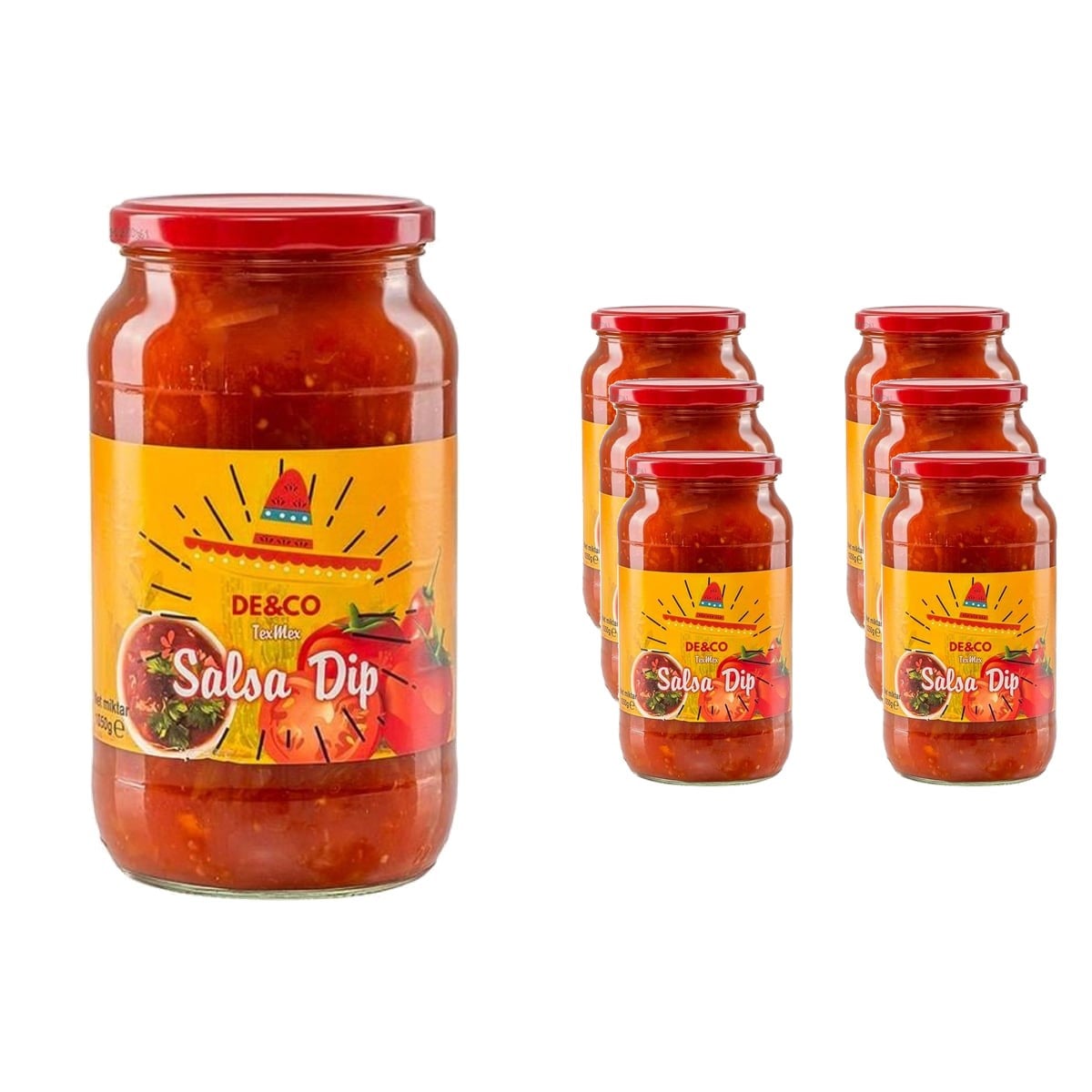De&Co Salsa Dip Sos 1050 g x 6 Adet (Koli)