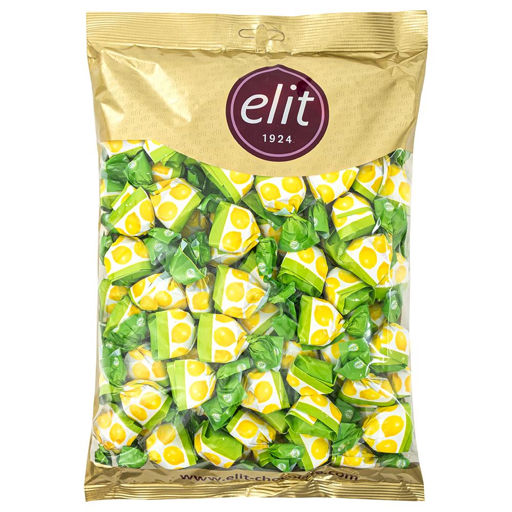 Elit Çikolata Limon Dolgulu Bonbon Şeker 1Kg Glutensiz