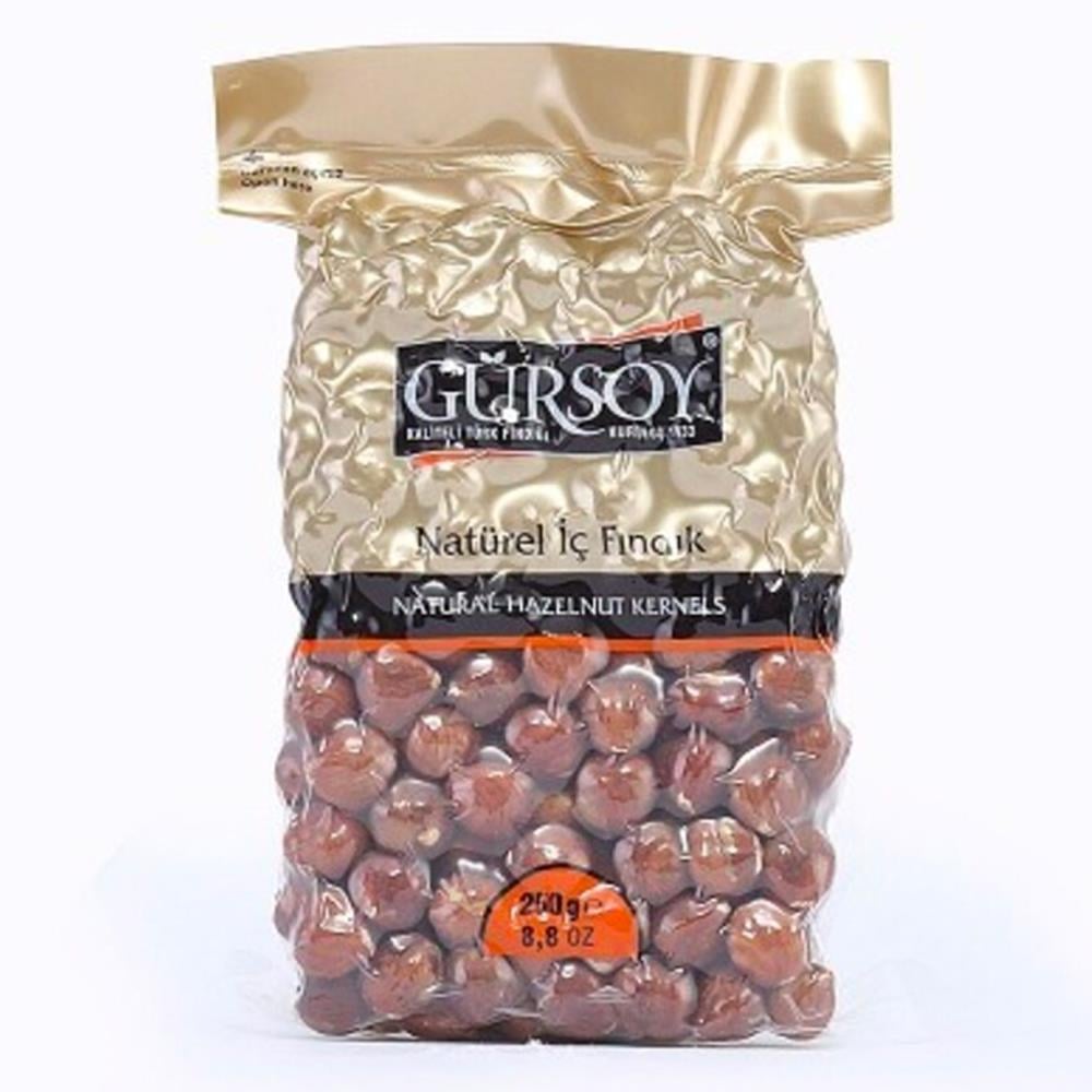 Gürsoy Naturel İç Fındık 250g Vakum Paket