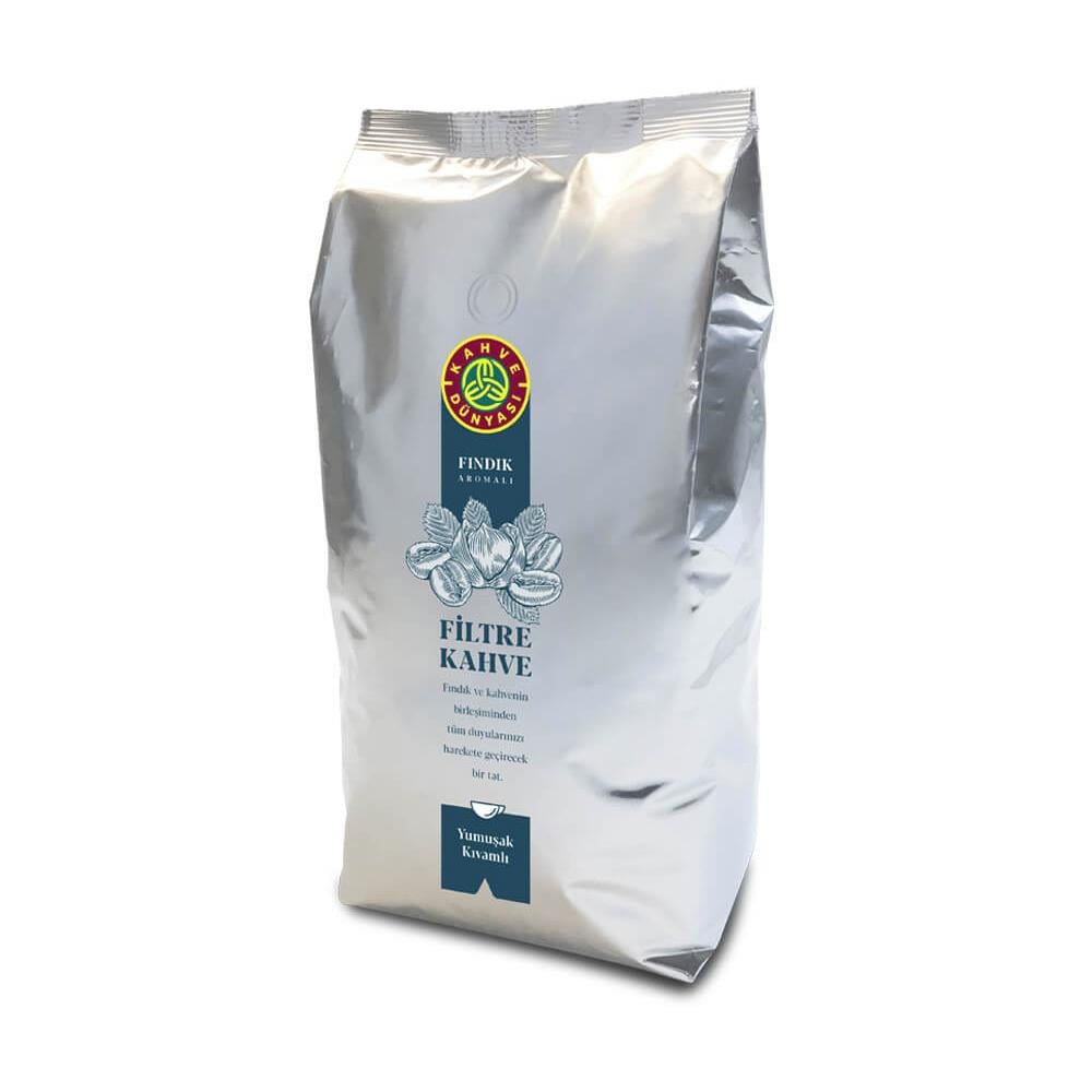 Kahve Dünyası Fındık Aromalı Çekirdek Kahve 1 kg