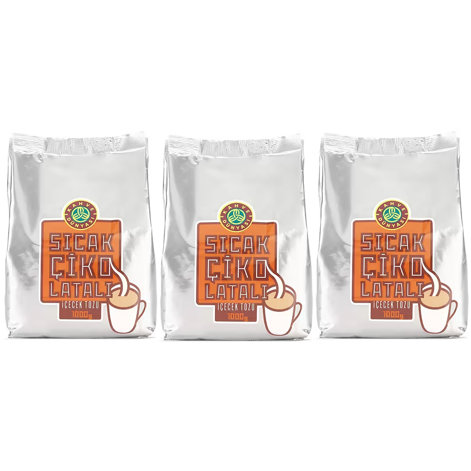 Kahve Dünyası Sıcak Çikolata 1 Kg x 3 Adet