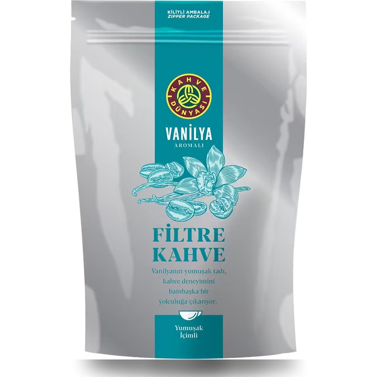 Kahve Dünyası Vanilya Aromalı Öğütülmüş Filtre Kahve 250 g