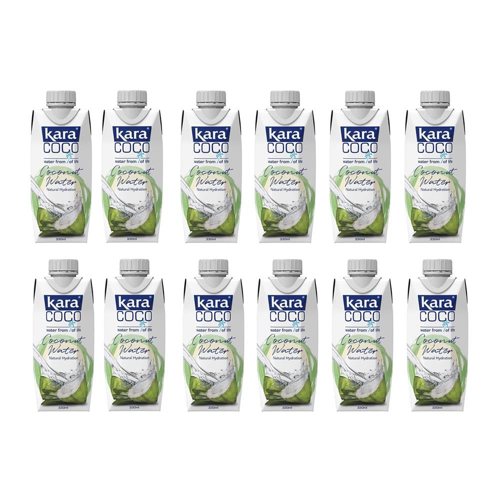 Kara Coco Hindistan Cevizi Suyu 330 Ml x 12 Adet