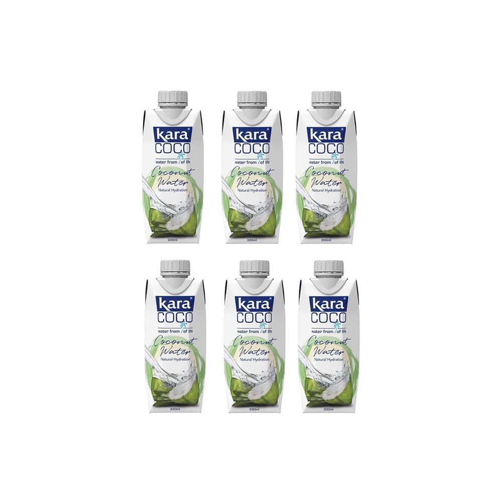 Kara Coco Hindistan Cevizi Suyu 330 Ml x 6 Adet