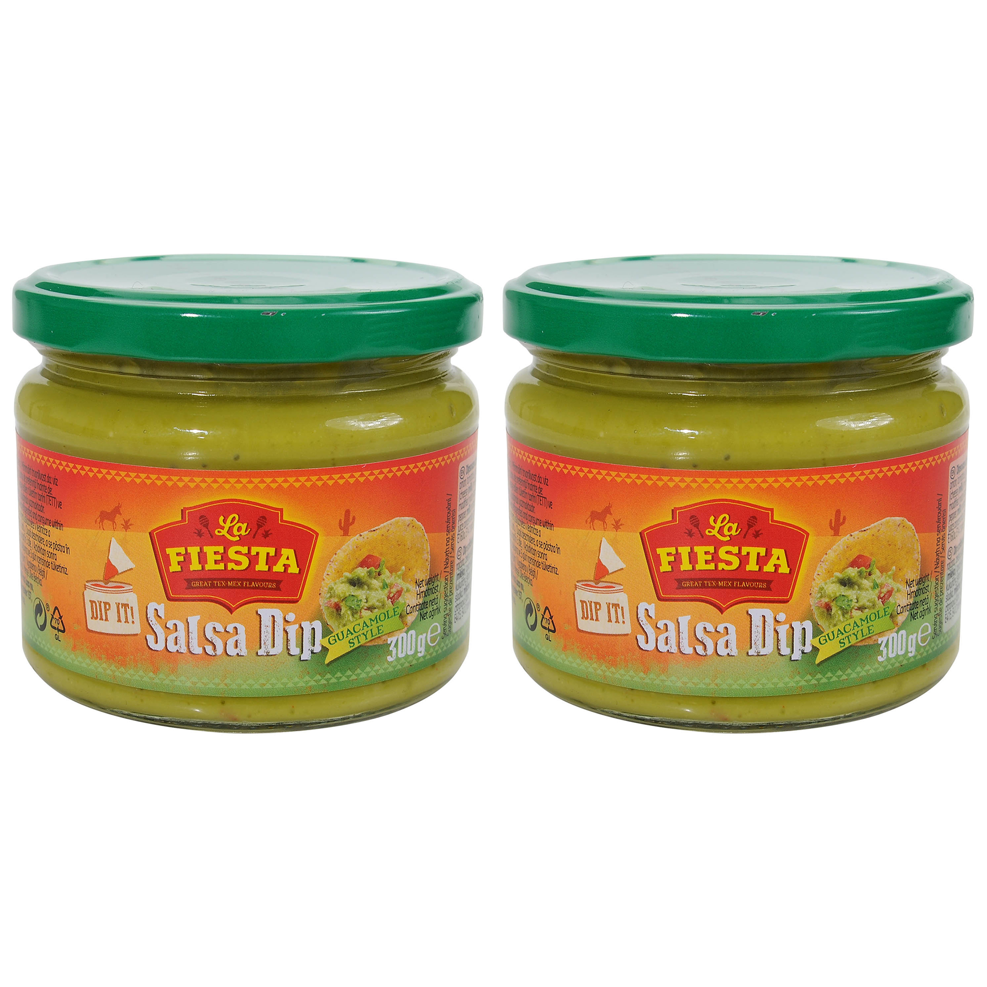 La Fiesta Guacamole Salsa Dip Sos 300 g x 2 Adet