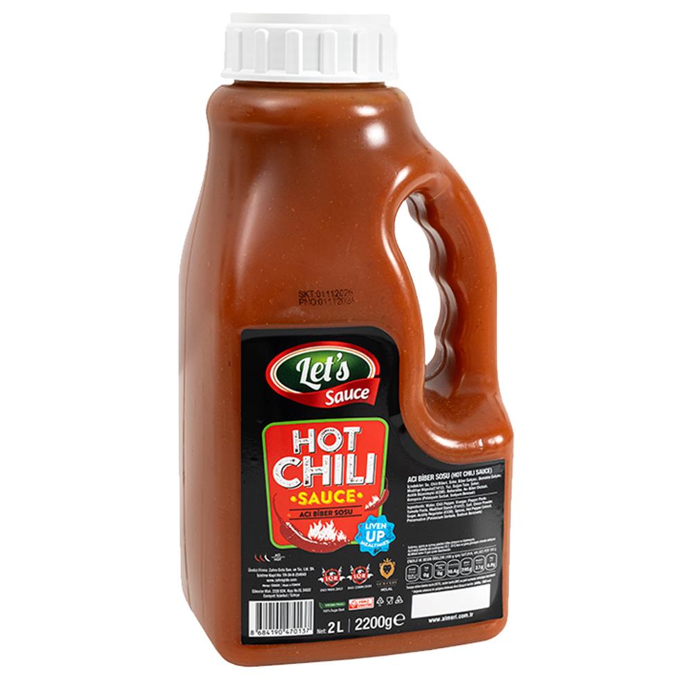 Let's Sauce Hot Chili Sos 2200g