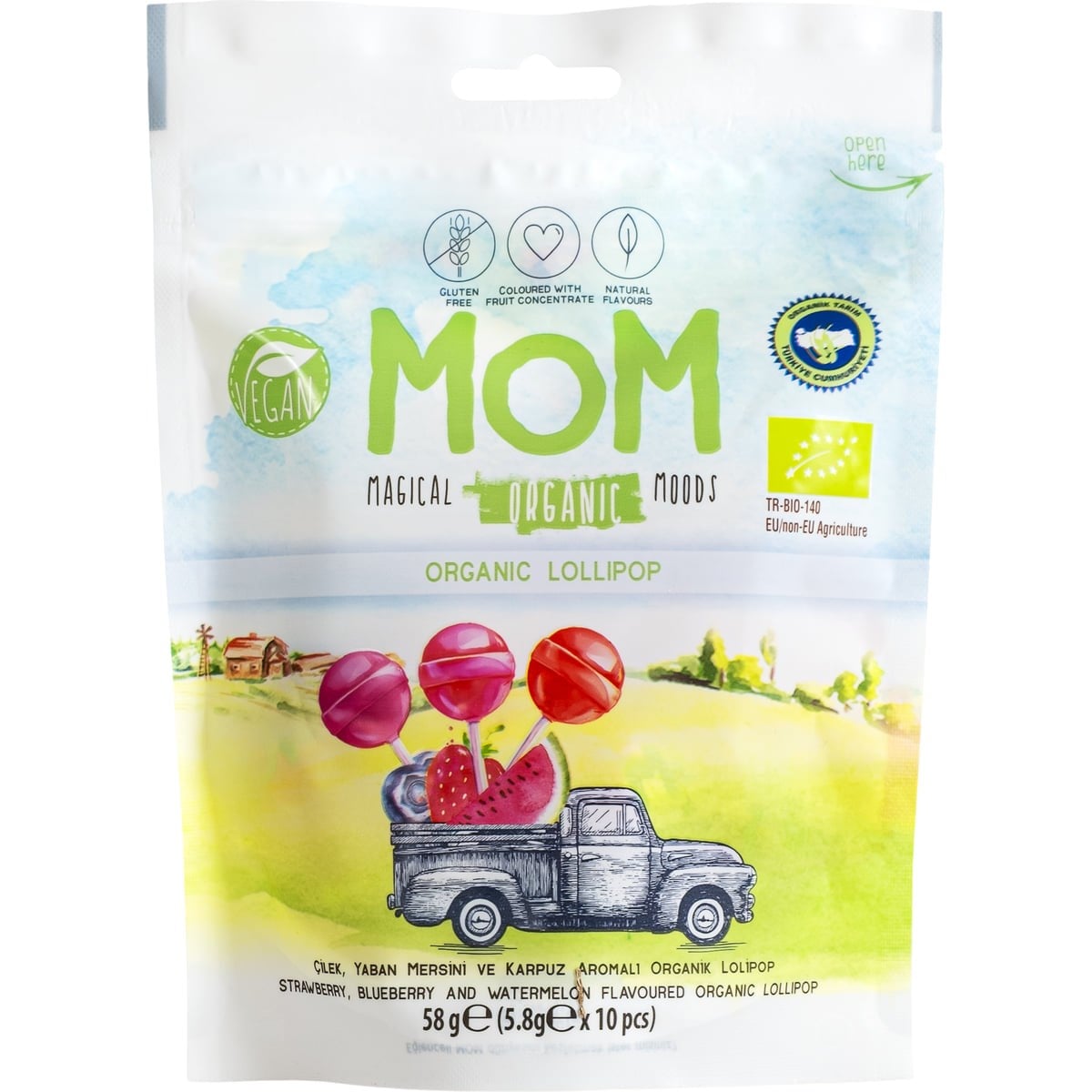 MOM Magical Organic Moods Lolipop 5,8 g