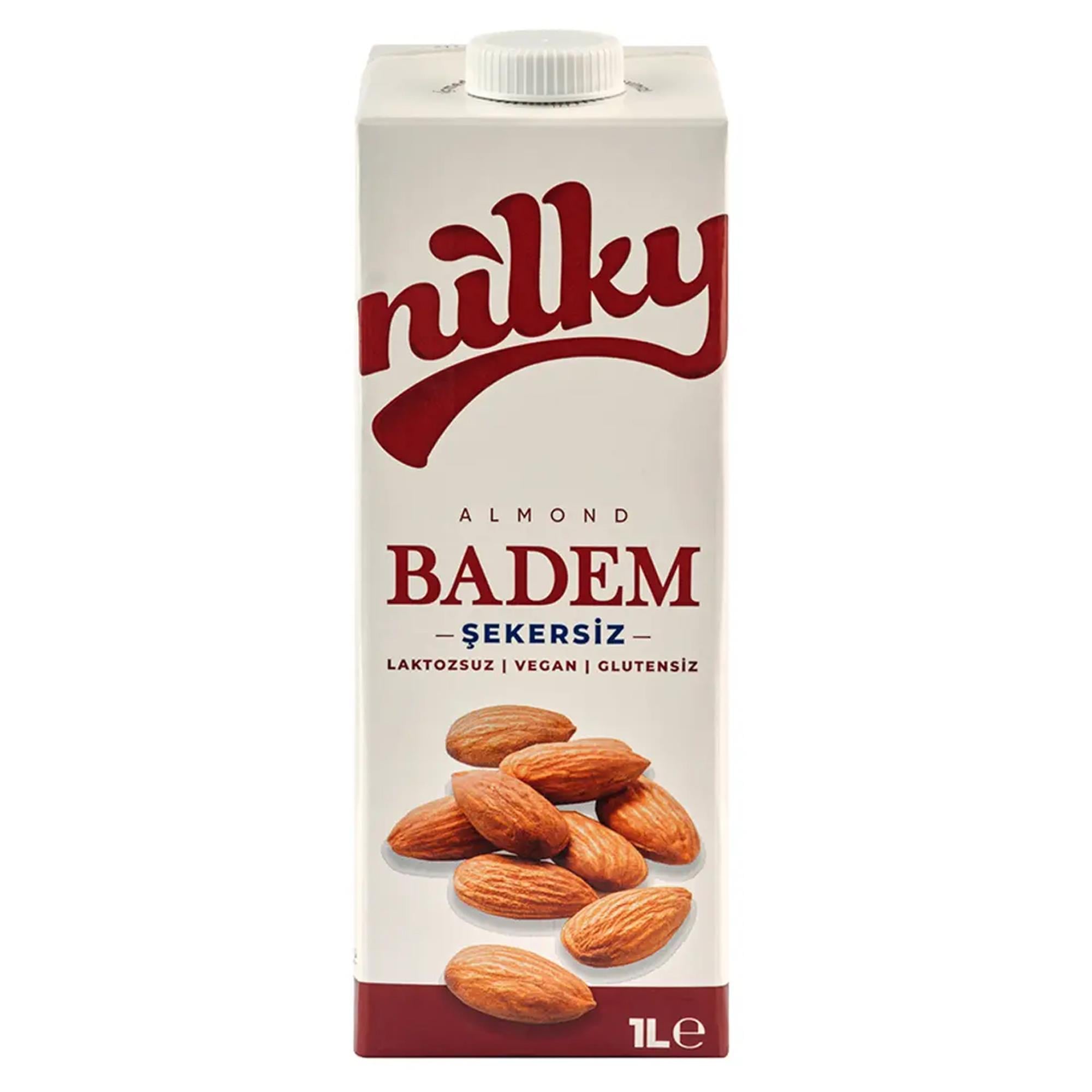 Nilky Şekersiz Badem Sütü 1 L