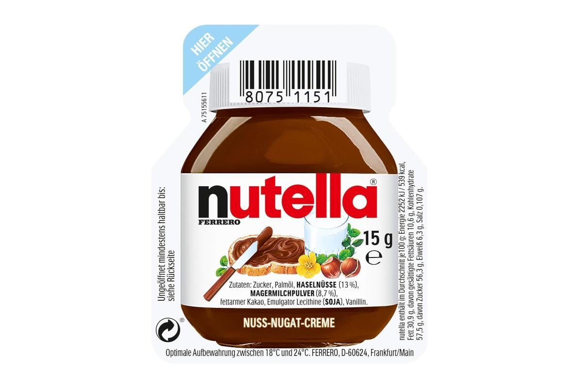 Nutella Kakaolu Fındık Kreması 15 gr x 120 Adet