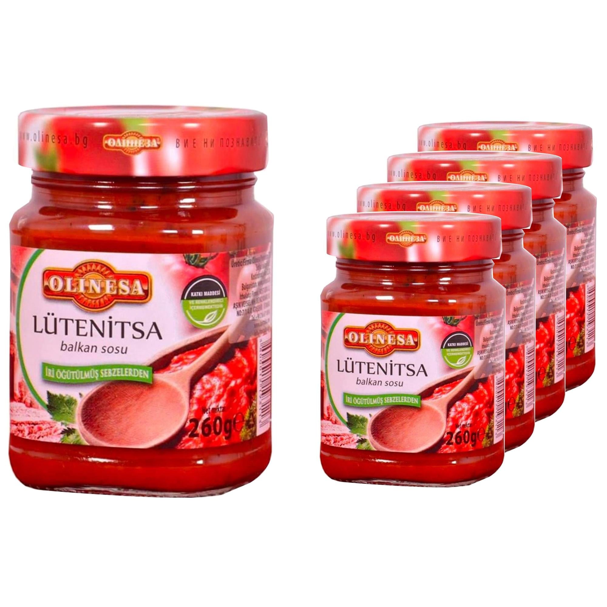 Olinesa Lütenitsa Balkan Sosu 260g x 4 Adet
