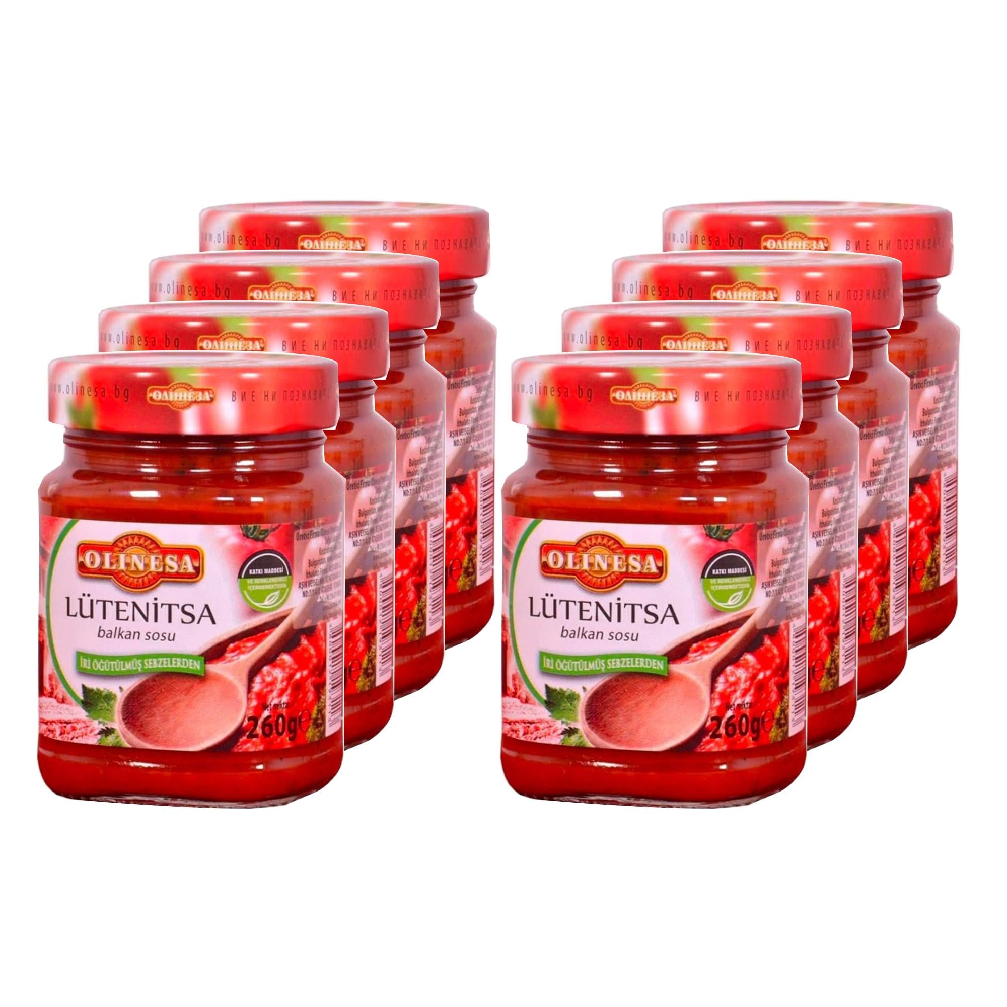 Olinesa Lütenitsa Balkan Sosu 260g x 8 Adet