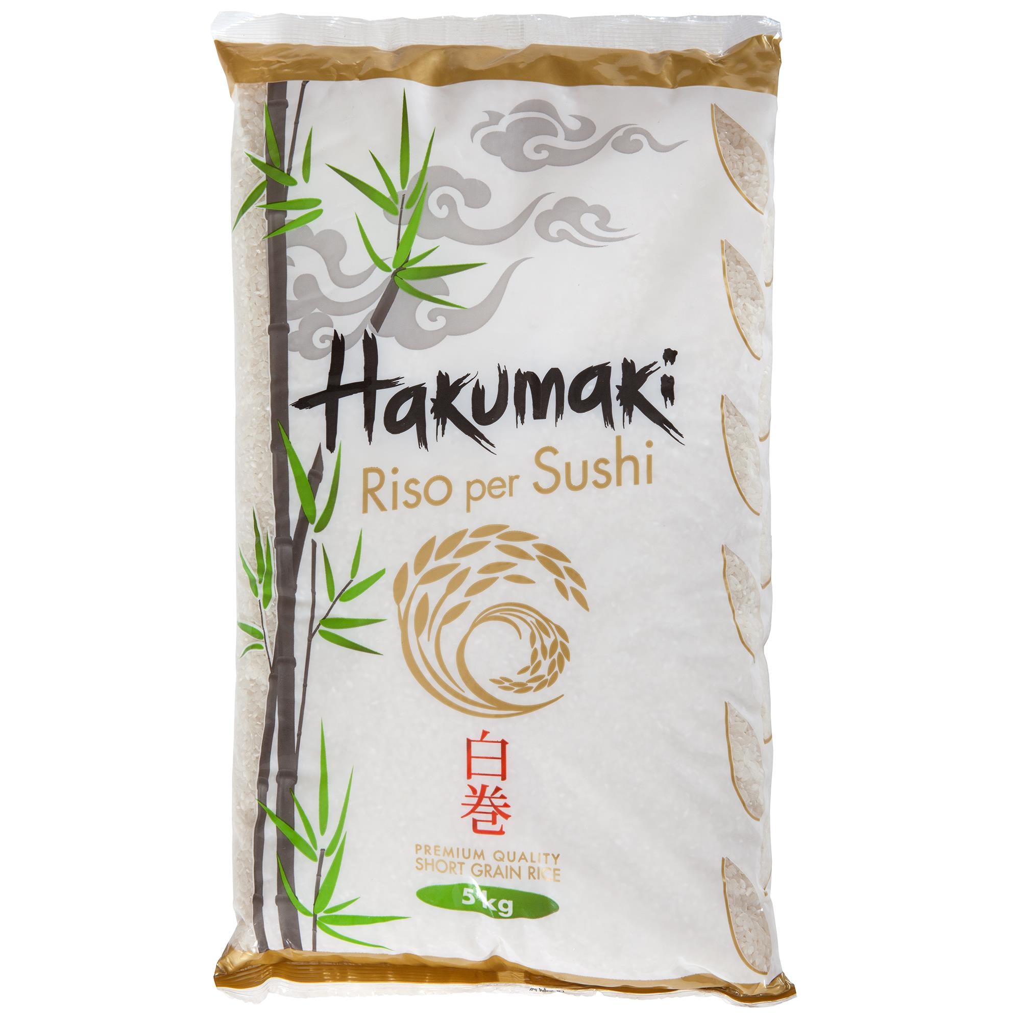 RISO Scotti Hakumaki Kısa Taneli Suşi Pirinci, İtalya Ürünü, 5 Kg