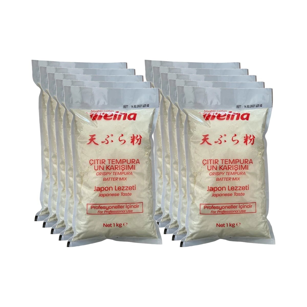 Welna Profesyonel Çıtır Tempura Un Karışımı 1 kg x 10 Adet (Koli)