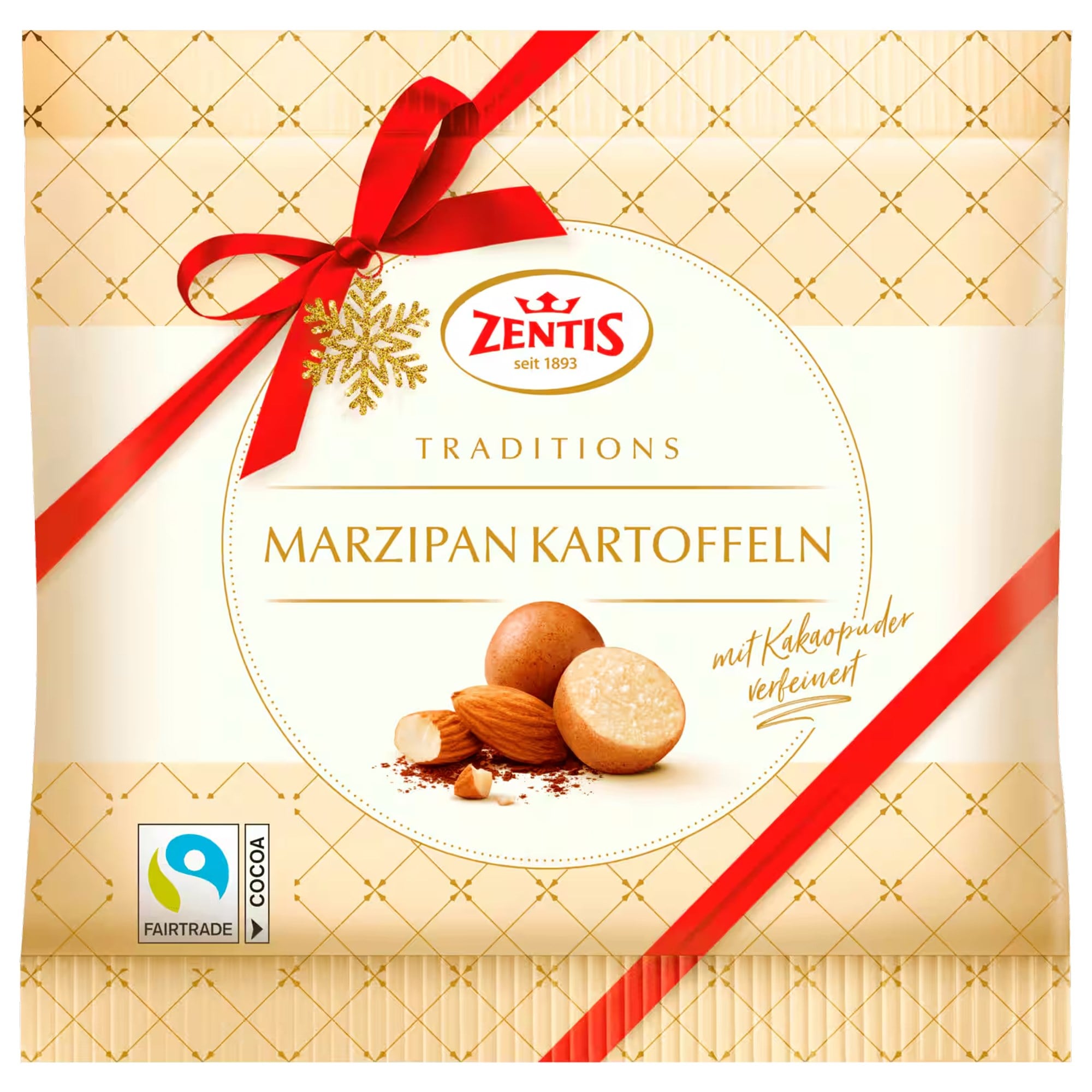 Zentis Marzipan Kartoffeln Kakaolu Badem Ezmesi Topları 100 g